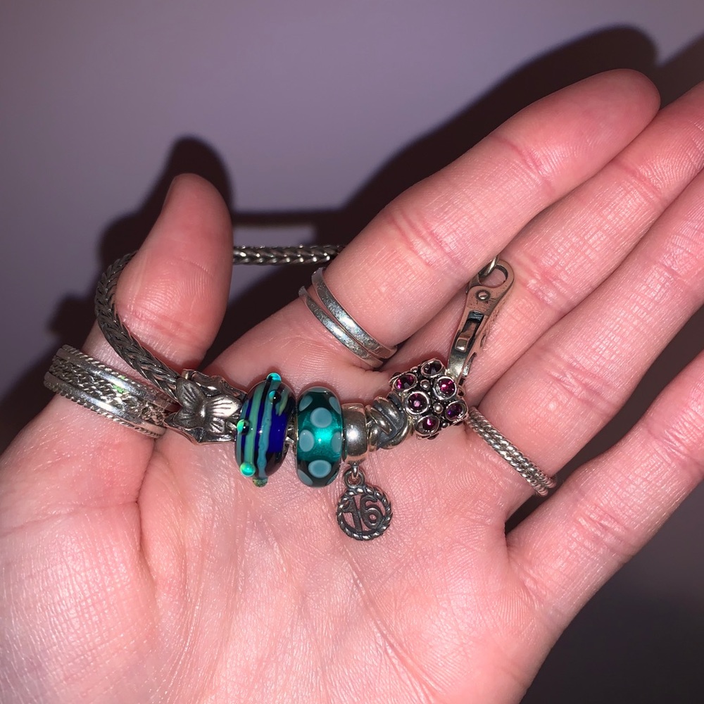 Sweet 16 birthday bracelet